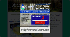 Desktop Screenshot of myfamilysurvivalplan.com
